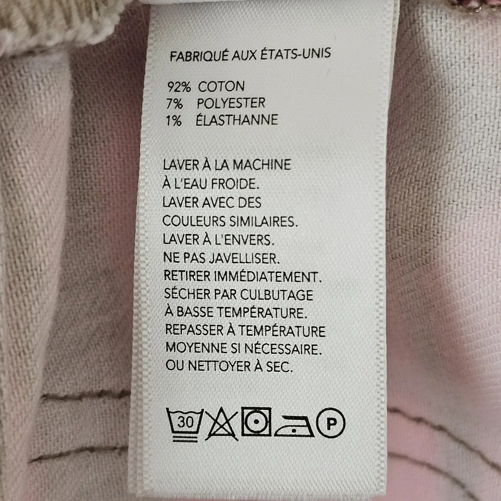 Saturday Kate Spade spray Painted Pink Stripe Skinny Jeans Size 29